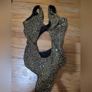 Perfectly Peachy - Pole Dance Bodysuit - Size Small